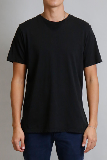 COTTON BASIC CREW NECK TEE
