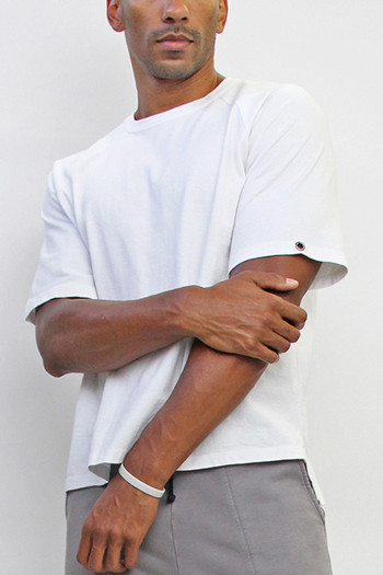 PREMIUM COTTON RAGLAN GROMMET DETAIL ELBOW SLEEVE MEN