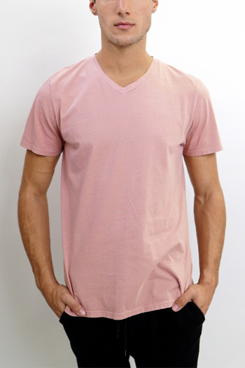PREMIUM COTTON V NECK TEE