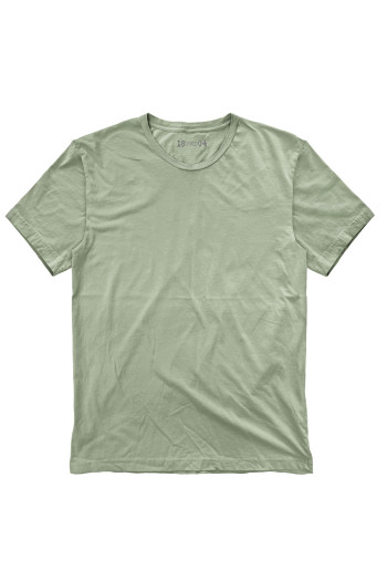 PRE SHRUNK GARMENT WASHED CREW NECK SHORT SLEEVE