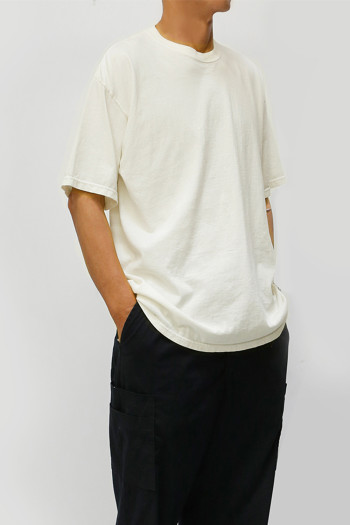 SPECIAL WASHED CREW NECK TEE