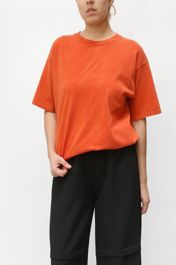 SPECIAL VINTAGE MINERAL WASHED CREW NECK TEE