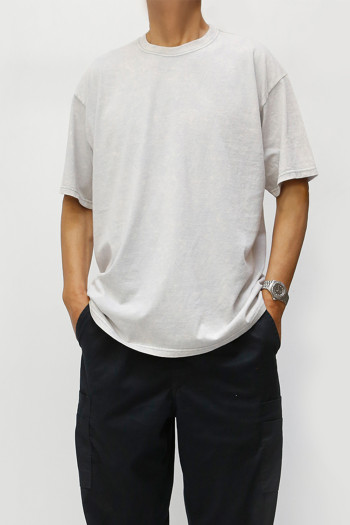 SPECIAL VINTAGE MINERAL WASHED CREW NECK TEE