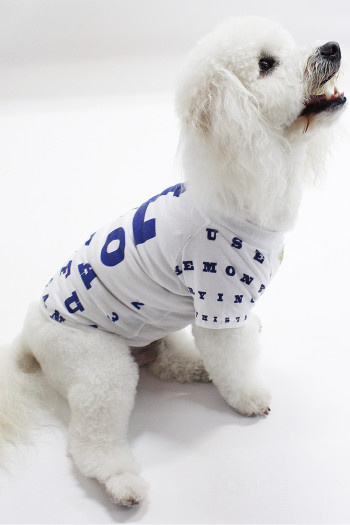 ALPHABET DOGGY TEE
