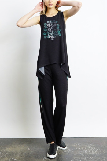 LIGHTWEIGHT FRENCH TERRY TREE PATCH TANK